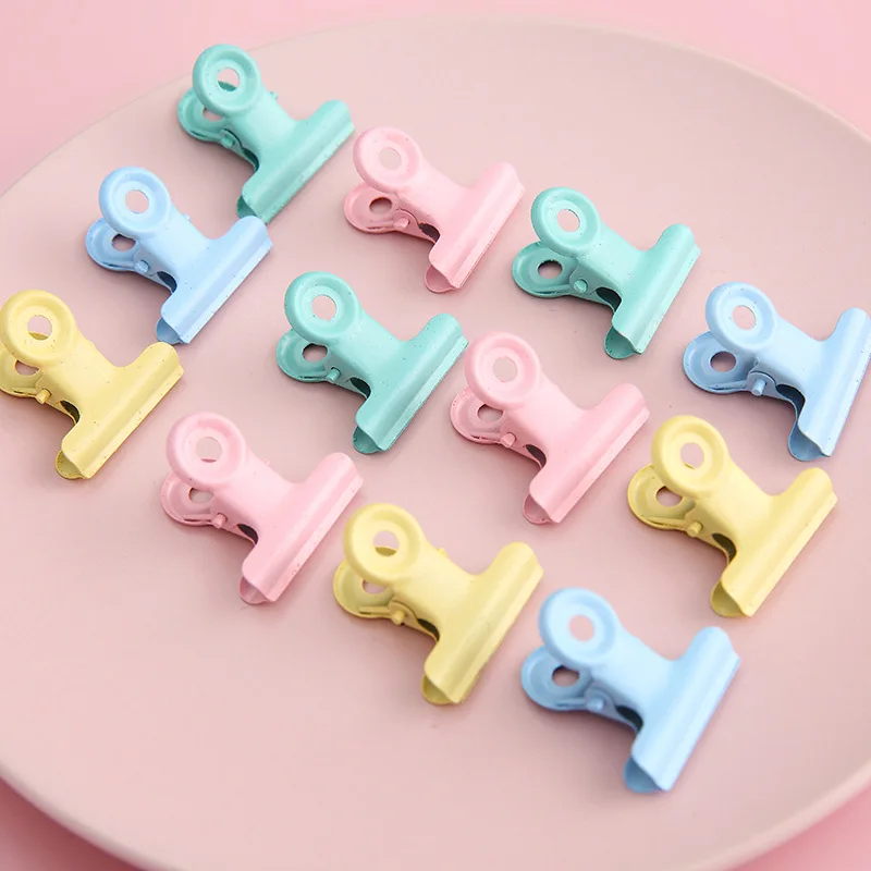 20 PCS File Bill Holder Creative Candy Color Metal Clip Book DIY Manual Clip Test Paper Job Clip Macaron Small Book Clip
20 PCS File Bill Holder Creative Candy Color Metal Clip Book DIY Manual Clip Test Paper Job Clip Macaron Small Book Clip