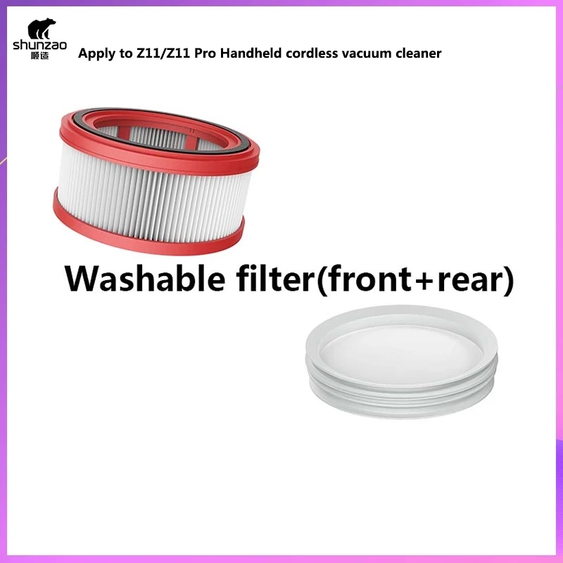 Shunzao Z11&Z11 Pro Handheld Vacuum Cleaner Spare Parts Accessories HEPA Filter Sets Cleaner Parts Sponge Filter
Shunzao Z11&Z11 Pro Handheld Vacuum Cleaner Spare Parts Accessories HEPA Filter Sets Cleaner Parts Sponge Filter