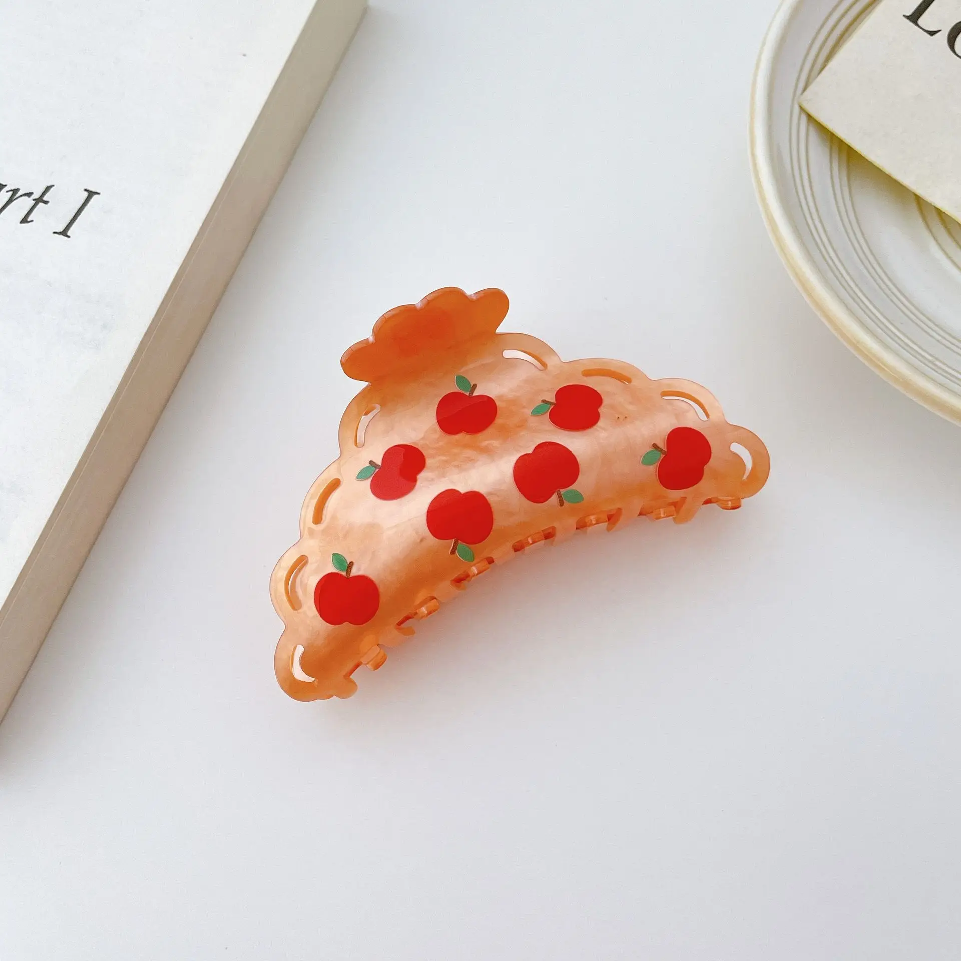 Geometric Simple Hair Accessories Fruit Series Acetate Sheet Korean Style Hairpins Grab Clip Shark Clip Women Hair Claw
Geometric Simple Hair Accessories Fruit Series Acetate Sheet Korean Style Hairpins Grab Clip Shark Clip Women Hair Claw