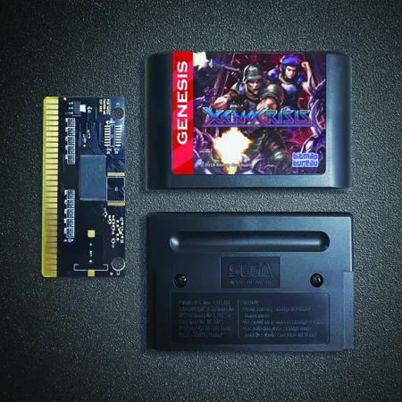 Xeno кризис XenoCrisis 16 бит MD карточная игра для Sega Megadrive игровой консоли