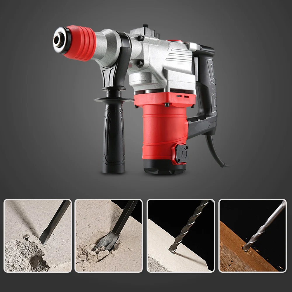 Heavy Duty Electric Rotary Hammer Impact Drill Concrete Breaker Power Installation Tools | Инструменты