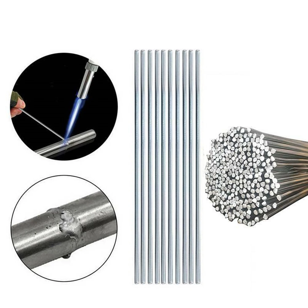 10Pcs Aluminium Welding Rods Wire Brazing Easy Melt Solder Low Temperature Used Aluminum Heat Metal Material Soldering Supplies
10Pcs Aluminium Welding Rods Wire Brazing Easy Melt Solder Low Temperature Used Aluminum Heat Metal Material Soldering Supplies