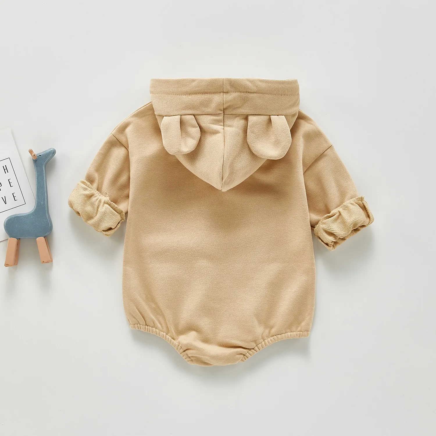 2021 Spring New Cute Cartoon Bear Hooded Bodysuits For Baby Boys And Girls Kids Toddler Baby Jumpsuits Solid Color Clothes
2021 Spring New Cute Cartoon Bear Hooded Bodysuits For Baby Boys And Girls Kids Toddler Baby Jumpsuits Solid Color Clothes