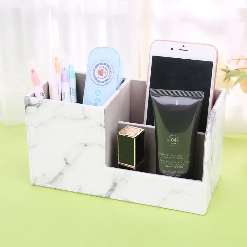 Multifunction Marble Leather Desk Stationery Organizer Pen Pencil Holder Storage L29K
Multifunction Marble Leather Desk Stationery Organizer Pen Pencil Holder Storage L29K