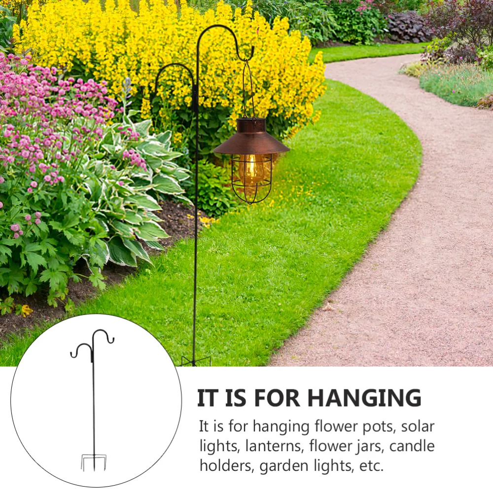 2pcs Yard Shepherd Hook Ground Inserting Hook Iron Hanging Hook Garden Iron Hook
2pcs Yard Shepherd Hook Ground Inserting Hook Iron Hanging Hook Garden Iron Hook