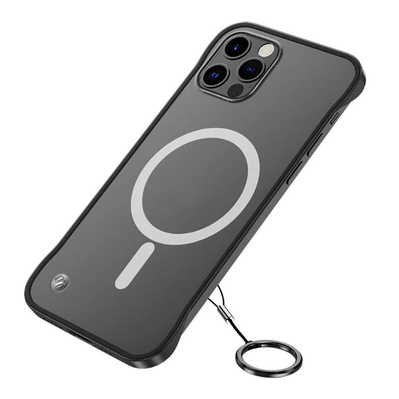 Ultra Slim Frameless Magsafe Case for iPhone 12/iPhone12 Pro/12 Pro Max/12 Mini Magnetic Wireless Charging Shockproof bump Cover
Ultra Slim Frameless Magsafe Case for iPhone 12/iPhone12 Pro/12 Pro Max/12 Mini Magnetic Wireless Charging Shockproof bump Cover