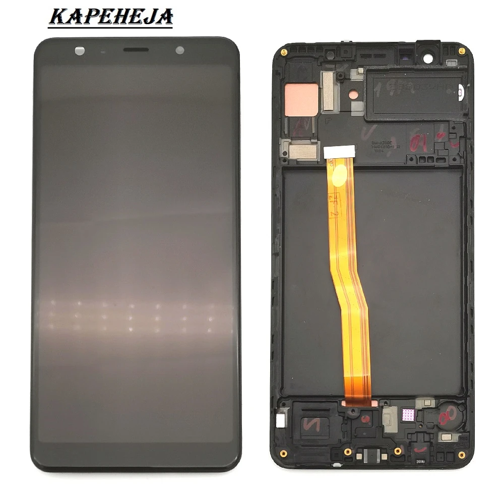 6.0" LCD For Samsung Galaxy A7 2018 A750 LCD Display Touch Screen Digitizer Assembly
6.0" LCD For Samsung Galaxy A7 2018 A750 LCD Display Touch Screen Digitizer Assembly