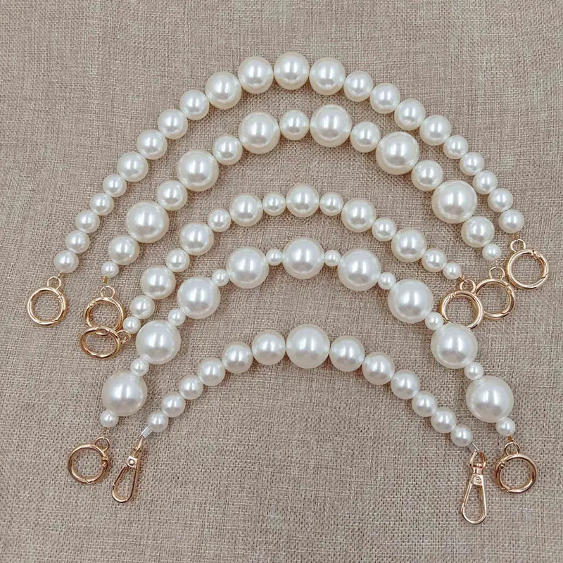 1PC Pearl Bag Strap For Handbag Handles Beaded Purse Belts DIY Replacement for Shoulder Bag Chain Bag Straps Bags Accessories
1PC Pearl Bag Strap For Handbag Handles Beaded Purse Belts DIY Replacement for Shoulder Bag Chain Bag Straps Bags Accessories