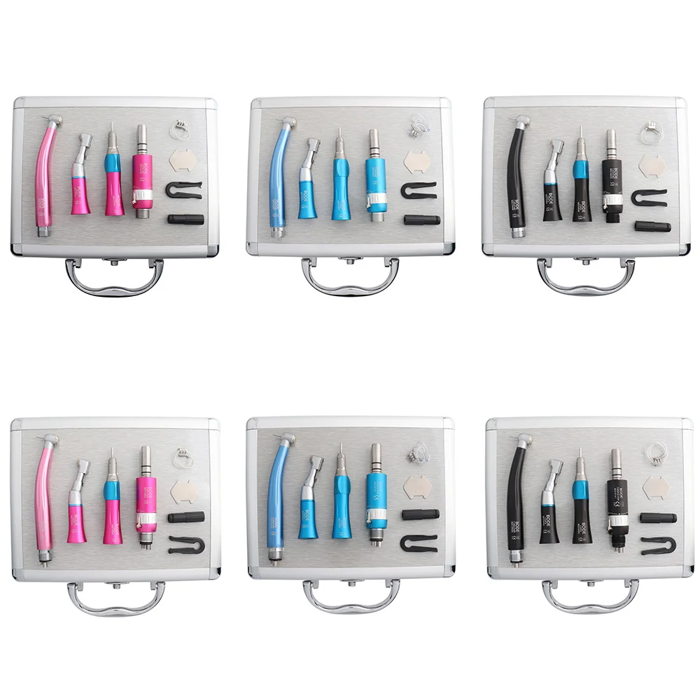 BODE Dental Low High Speed Handpiece Set Straight Nose Contra Angle Air Motor Turbine Triple B2 M4 Self-powered
BODE Dental Low High Speed Handpiece Set Straight Nose Contra Angle Air Motor Turbine Triple B2 M4 Self-powered