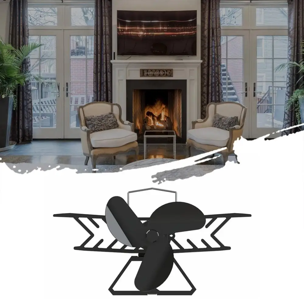 Firewood Stove fan 4 Blade Heat Powered Stove Fan Wood Burner Eco Friendly Quiet Fan Home Efficient Heat Distribution Stove Fan
Firewood Stove fan 4 Blade Heat Powered Stove Fan Wood Burner Eco Friendly Quiet Fan Home Efficient Heat Distribution Stove Fan