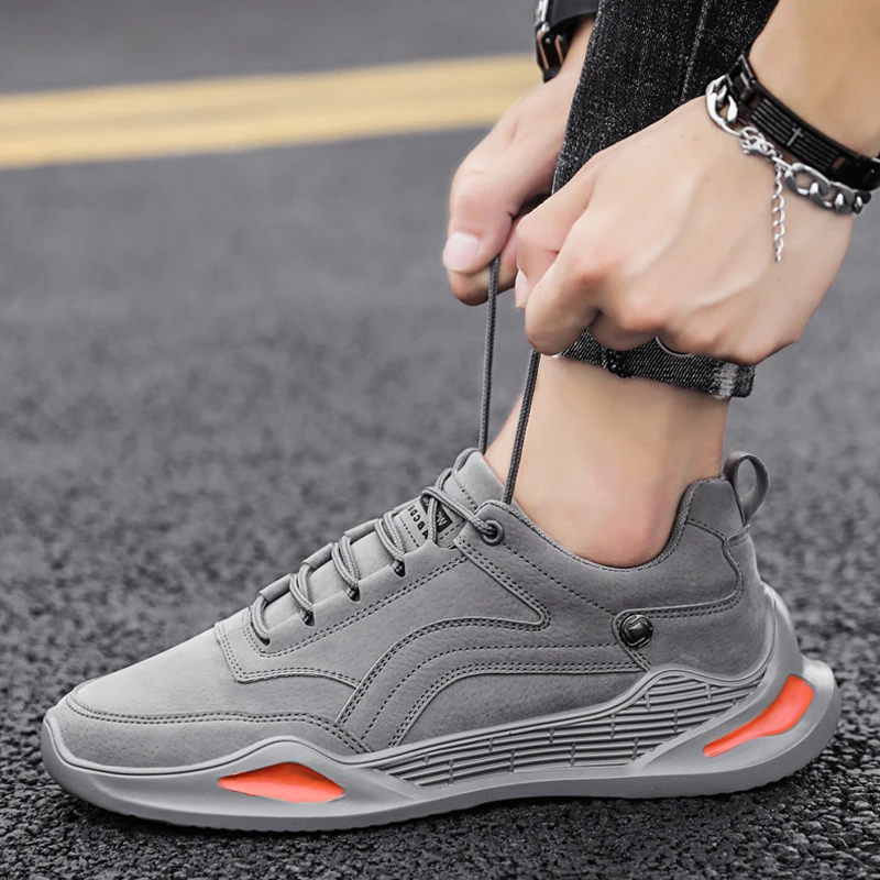 Lace Up Leather Shoes Men Casual Comfortable Leather Sneakers Korean Style White Leather Trainers Platform Shoes for Men Sports
Lace Up Leather Shoes Men Casual Comfortable Leather Sneakers Korean Style White Leather Trainers Platform Shoes for Men Sports