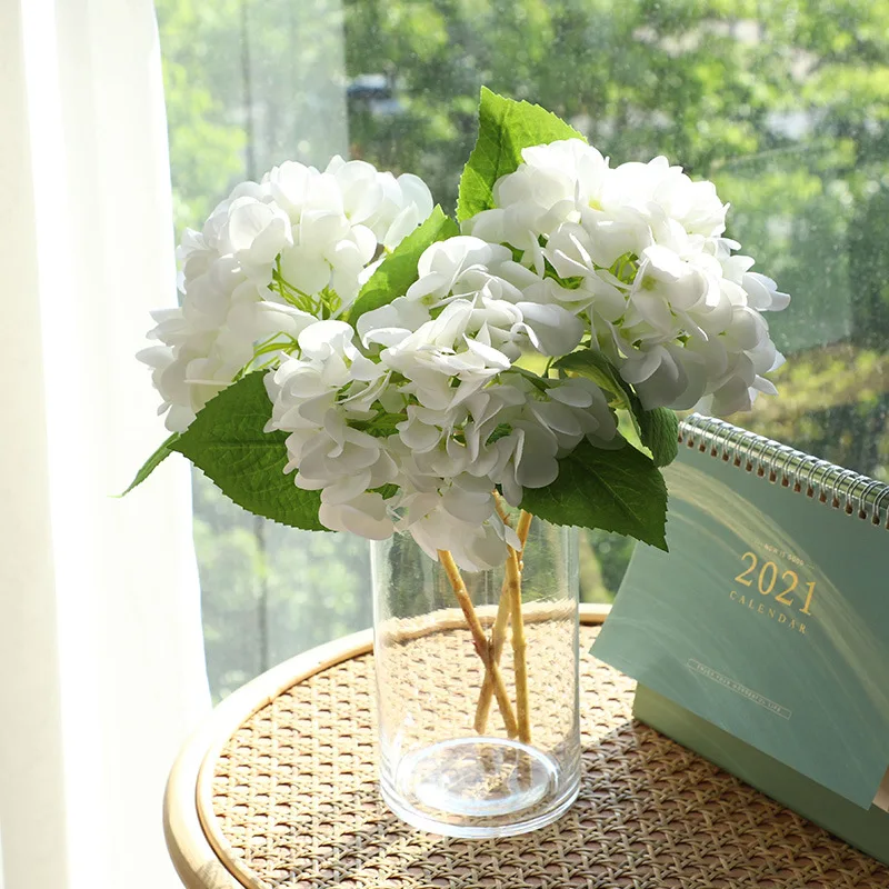 5Pc Feel Moisturizing Hydrangea Artificial Flowers Wedding Table Bouquet Home Living Room Decoration Real Touch Flower Hydrangea
5Pc Feel Moisturizing Hydrangea Artificial Flowers Wedding Table Bouquet Home Living Room Decoration Real Touch Flower Hydrangea