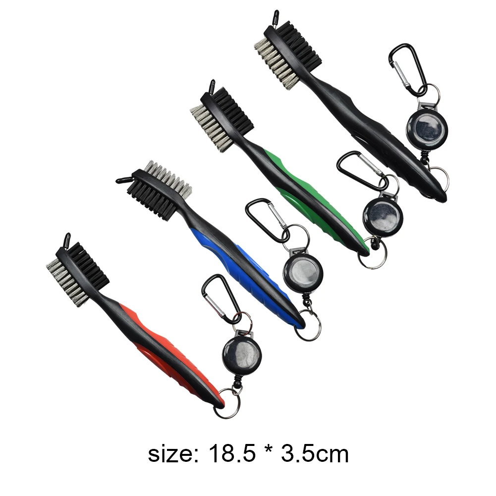 Golf Club Brush Golf Groove Cleaning Brush Double Sided Golf Putter Wedge Ball Groove Cleaner Kit Cleaning Tool Golf Accessories
Golf Club Brush Golf Groove Cleaning Brush Double Sided Golf Putter Wedge Ball Groove Cleaner Kit Cleaning Tool Golf Accessories