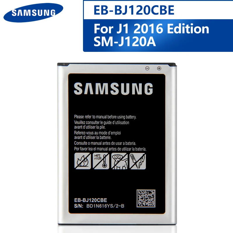 Оригинальная Аккумуляторная батарея для телефона Samsung Galaxy Express 3 2016 Edition J1 J120A J120