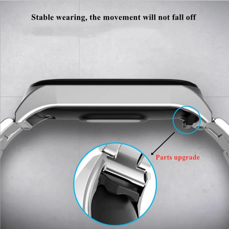 Metal Soild Wrist Strap For Mi Band 4 Stainless Steel Buckle Milanese Bracelet For Correa Xiaomi Mi Band 3 Smartwatch Watchaband
Metal Soild Wrist Strap For Mi Band 4 Stainless Steel Buckle Milanese Bracelet For Correa Xiaomi Mi Band 3 Smartwatch Watchaband