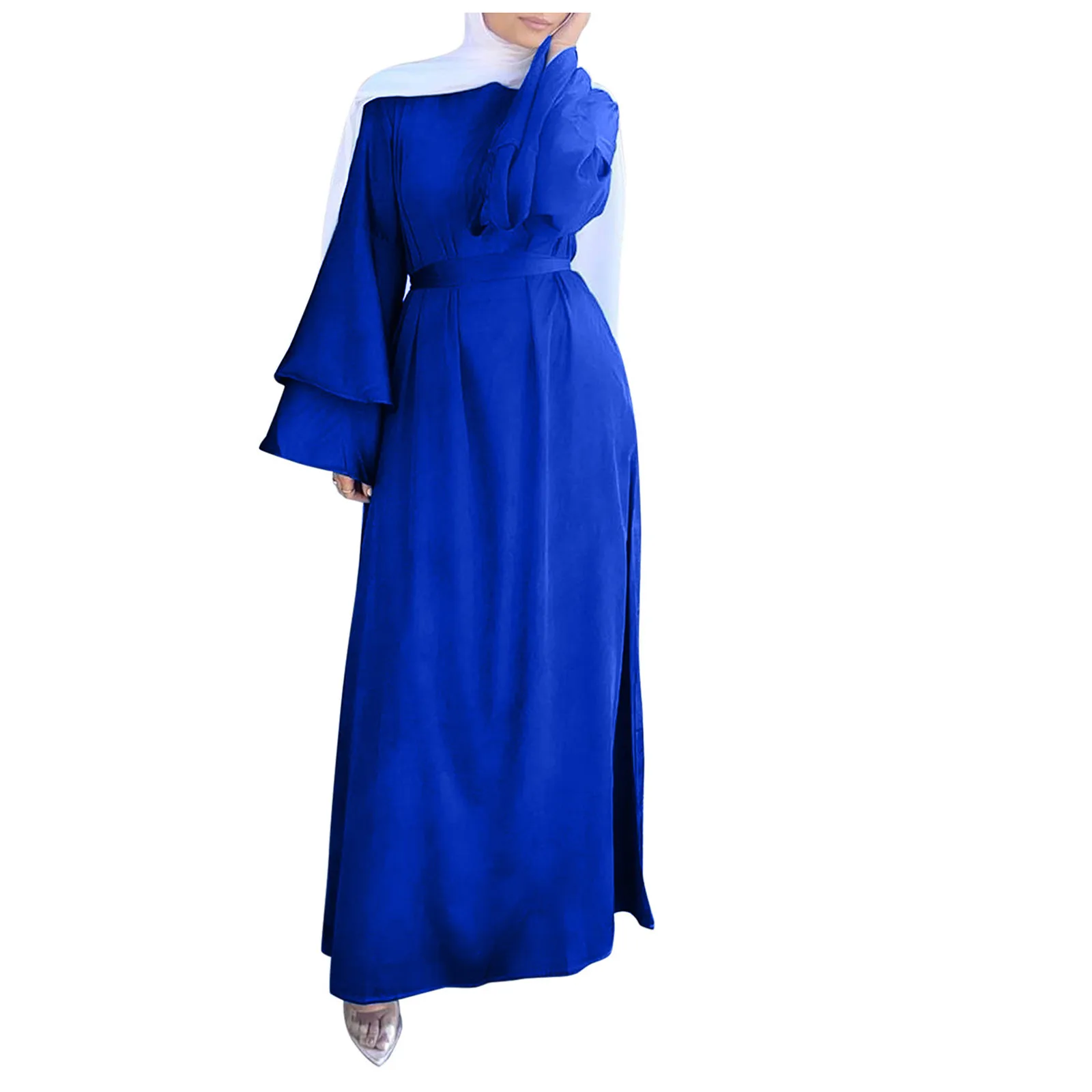 Ramadan Muslim Fashion Satin Maxi Dresses For Women Hijab Dress Eid Abaya Dubai Turkey Abayas Islam Caftan Robe Longue Femme
Ramadan Muslim Fashion Satin Maxi Dresses For Women Hijab Dress Eid Abaya Dubai Turkey Abayas Islam Caftan Robe Longue Femme