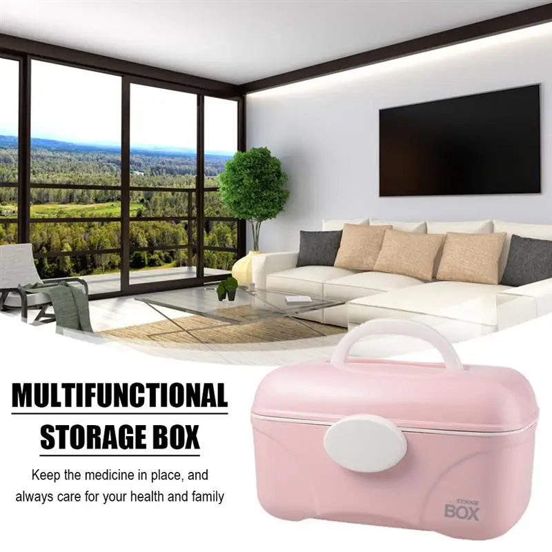 Medicine Box Plastic Multi Layer Large Capacity Storage Organizer Cosmetic Storage Case for Home Student Dormitory
Medicine Box Plastic Multi Layer Large Capacity Storage Organizer Cosmetic Storage Case for Home Student Dormitory