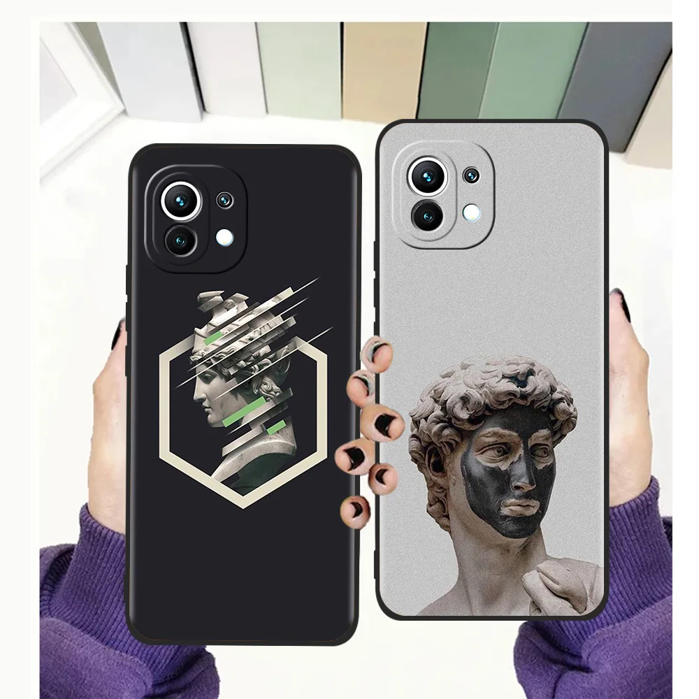 Cartoon Art Statue Abstract Shockproof Case for Xiaomi Mi Poco F3 X3 NFC M3 9T 11 Ultra 11T Note 10T Pro Lite Plus 5G Soft Cover
Cartoon Art Statue Abstract Shockproof Case for Xiaomi Mi Poco F3 X3 NFC M3 9T 11 Ultra 11T Note 10T Pro Lite Plus 5G Soft Cover