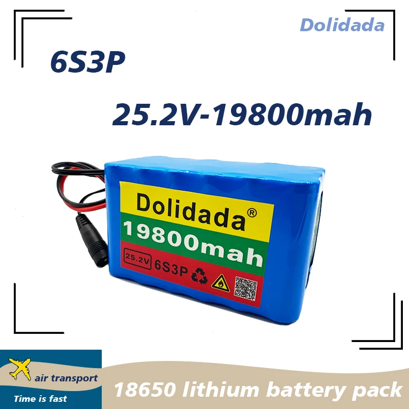 100% New 24V 19800Mah 6S3P 18650 Battery Lithium Battery 25.2v 19800mAh Electric Bicycle Moped /Electric/Li ion Battery Pack
100% New 24V 19800Mah 6S3P 18650 Battery Lithium Battery 25.2v 19800mAh Electric Bicycle Moped /Electric/Li ion Battery Pack