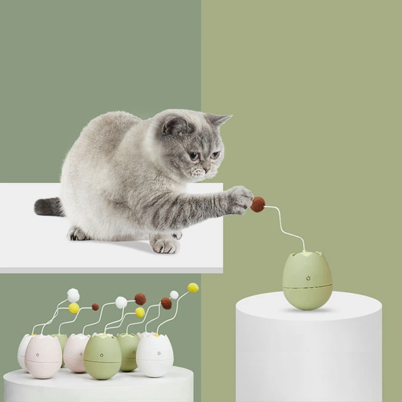 Pet Cat Interactive Toy Plastic Electric Automatic Teaser Cat Ball Toy Replaceable Attachment Interactive Tumbler 2020 NewHOT
Pet Cat Interactive Toy Plastic Electric Automatic Teaser Cat Ball Toy Replaceable Attachment Interactive Tumbler 2020 NewHOT