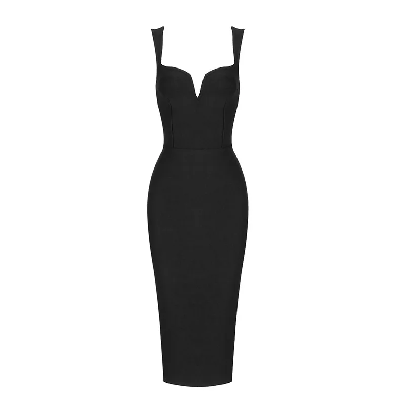 2021 New Black Spaghetti Strap Bandages Dress Women Bodycon Sleeveless Clothes Celebrity Club Party Elegant Dress
2021 New Black Spaghetti Strap Bandages Dress Women Bodycon Sleeveless Clothes Celebrity Club Party Elegant Dress