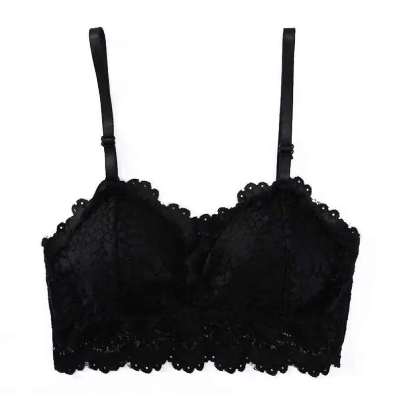 Women's Intimate Ladies Wireless Beautiful Back Lace Bra Soft Brassiere Underwear Lingerie Intimates Solid One Size
Women's Intimate Ladies Wireless Beautiful Back Lace Bra Soft Brassiere Underwear Lingerie Intimates Solid One Size
