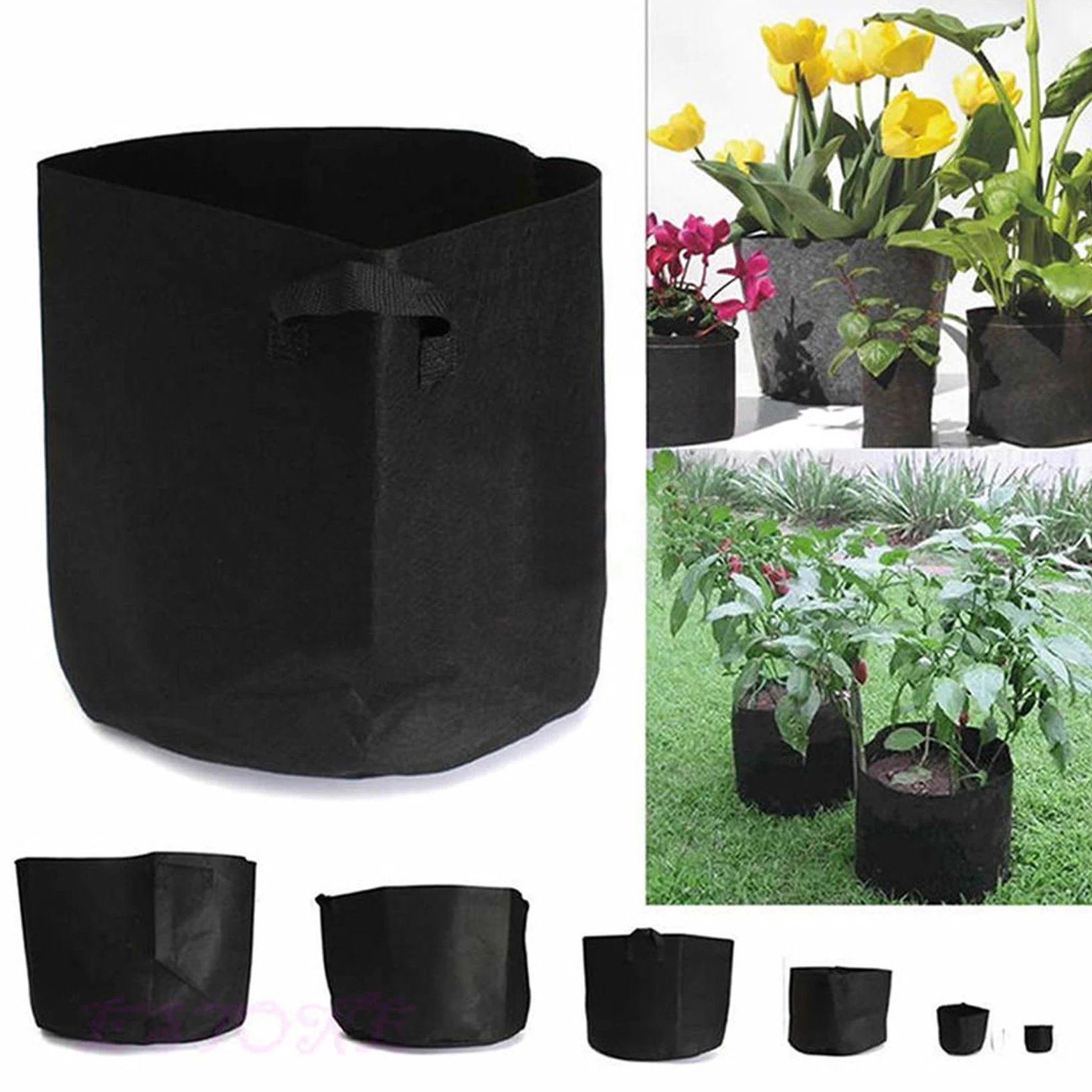 10pcs Black Garden Plant Grow Bag Vegetable Flower Pot Potato Garden Grow Bags Flower Vegetable Aeration Plant
10pcs Black Garden Plant Grow Bag Vegetable Flower Pot Potato Garden Grow Bags Flower Vegetable Aeration Plant