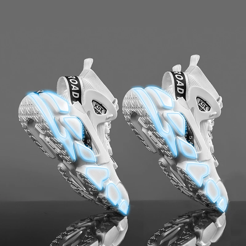 Men's shoes, sports shoes, running high-top shoes, socks, non-slip wear-resistant, sweat-absorbent, breathable and lightweight
Men's shoes, sports shoes, running high-top shoes, socks, non-slip wear-resistant, sweat-absorbent, breathable and lightweight