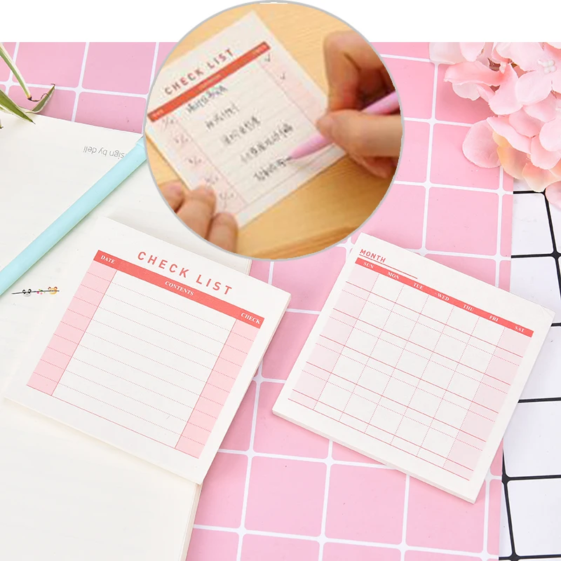 60sheets/pc Desk Checklist Planning Paper Memo Pads Office Diary Planner Stickers Memory Crads
60sheets/pc Desk Checklist Planning Paper Memo Pads Office Diary Planner Stickers Memory Crads