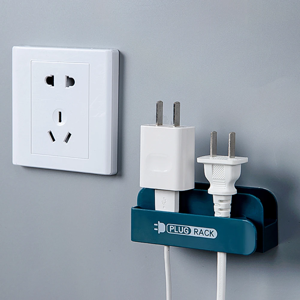 Kitchen Shelf Plug Mobile Phone Charger Rack ABS Home Wall Mounted Wires Storage Holder TV Remote Control Organizer
Kitchen Shelf Plug Mobile Phone Charger Rack ABS Home Wall Mounted Wires Storage Holder TV Remote Control Organizer
