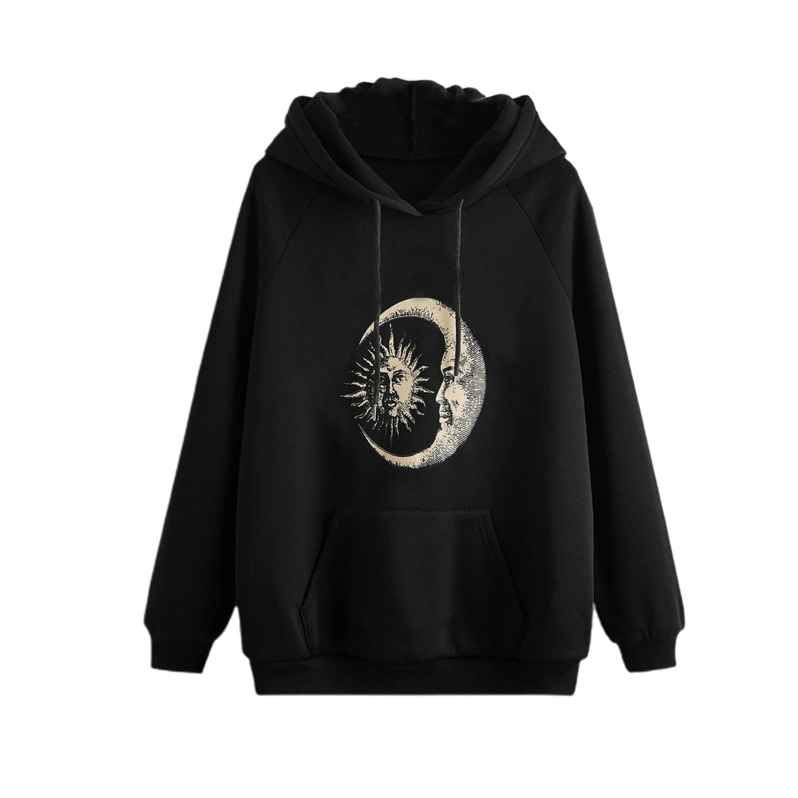 Women's Oversize Sweatshirt Sun Moon Printed with Pockets Long Sleeved Loose Casual Sweatshirt for Autumn Winter LL@17
Women's Oversize Sweatshirt Sun Moon Printed with Pockets Long Sleeved Loose Casual Sweatshirt for Autumn Winter LL@17