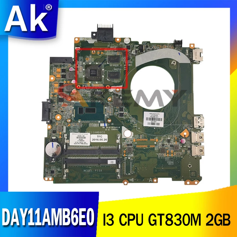Материнская плата для ноутбука HP Pavilion 17 17-F 17-P DAY11AMB6E0 802812-001 802812-501 802812-601 W/ I3 CPU GT830M 2GB-GPU 100% тест
Материнская плата для ноутбука HP Pavilion 17 17-F 17-P DAY11AMB6E0 802812-001 802812-501 802812-601 W/ I3 CPU GT830M 2GB-GPU 100% тест