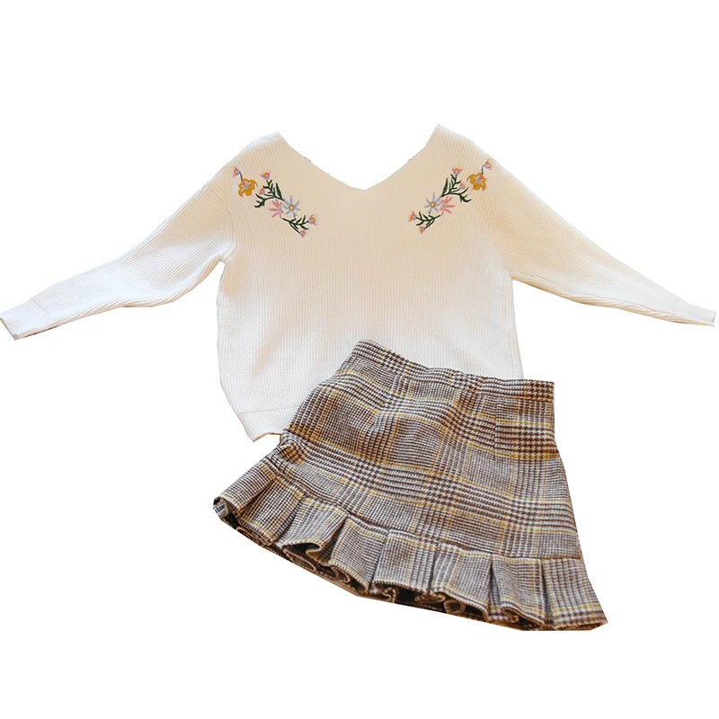 Fall And Winter Thickening Core-Spun Yarn Long-Sleeved Sweater Tweed Cloth Embroidered Plaid Skirts Fishtail Skirt Women Knit
Fall And Winter Thickening Core-Spun Yarn Long-Sleeved Sweater Tweed Cloth Embroidered Plaid Skirts Fishtail Skirt Women Knit