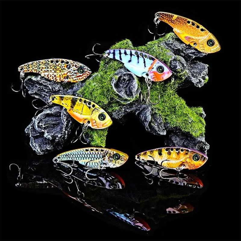 1 Pcs 54mm 11g Metal VIB Fishing Lure Vibration Spoon Bass Baits Crankbait Bass Wobbler Hard Baits Cicada Lure ViB Tackle
1 Pcs 54mm 11g Metal VIB Fishing Lure Vibration Spoon Bass Baits Crankbait Bass Wobbler Hard Baits Cicada Lure ViB Tackle