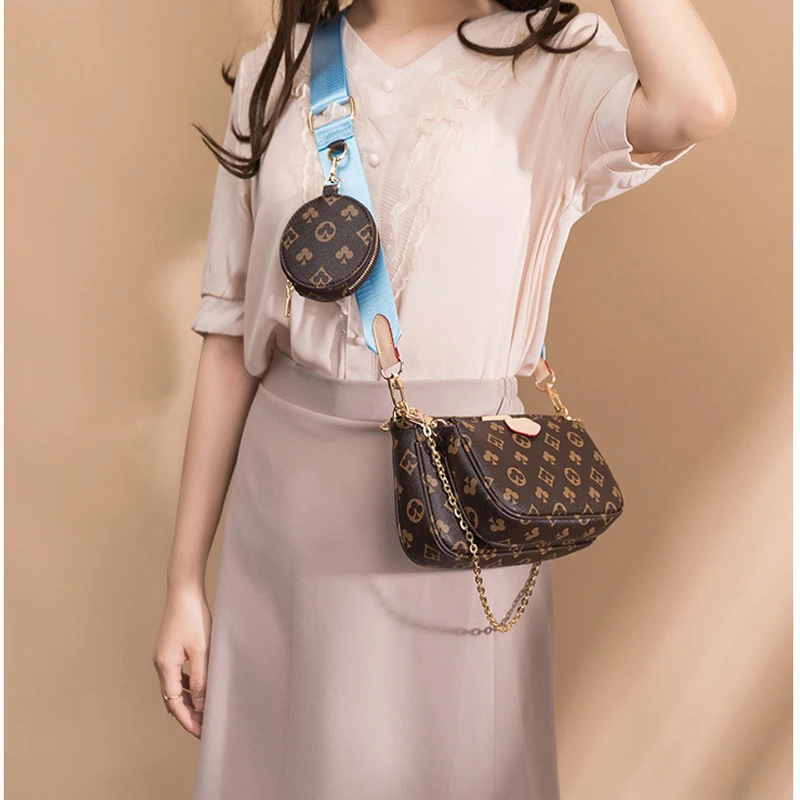 2021 High Quality Hot Sale Mahjong Bag Tide Brand Lady Bag Fashion Three-in-One Presbyopic Shoulder Bag Wild Chain Diagonal Bag
2021 High Quality Hot Sale Mahjong Bag Tide Brand Lady Bag Fashion Three-in-One Presbyopic Shoulder Bag Wild Chain Diagonal Bag