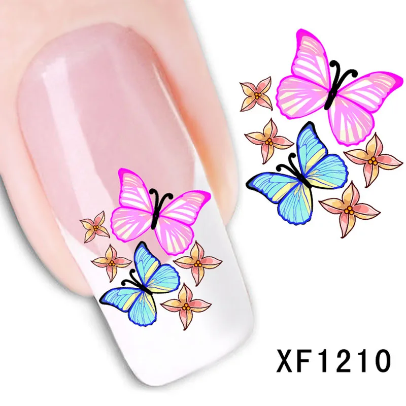1sheet water decals for nail art decoration 3D butterfly heart rabbit bear flower pattern french manicure nail art sticker XF002
1sheet water decals for nail art decoration 3D butterfly heart rabbit bear flower pattern french manicure nail art sticker XF002