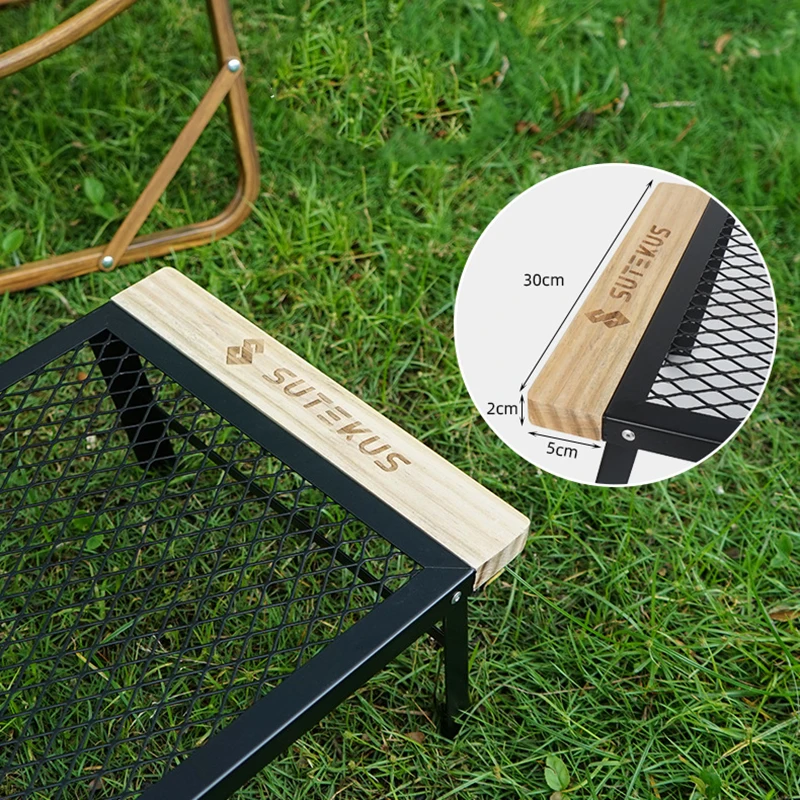 Wholesale Iron+Wood Lightweight Folding Camping Table Camping Picnic Small Outdoor Table for Outdoors Equipment X85
Wholesale Iron+Wood Lightweight Folding Camping Table Camping Picnic Small Outdoor Table for Outdoors Equipment X85