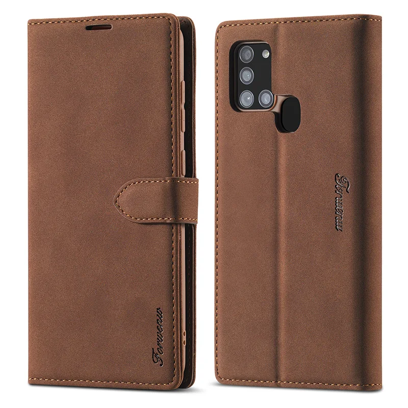 Wallet Case for SAMSUNG GALAXY A21s Vintage PU Leather Phone Cover with Card Slots Kickstand Magnetic Protective Flip Shell male
Wallet Case for SAMSUNG GALAXY A21s Vintage PU Leather Phone Cover with Card Slots Kickstand Magnetic Protective Flip Shell male