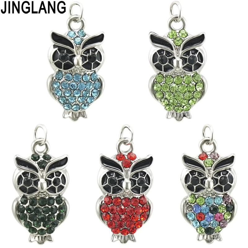 JINGLANG Classic Owl Charms Pendant fit Bracelets Necklace for Women Jewelry Making Accessories Gift 30 pcs
JINGLANG Classic Owl Charms Pendant fit Bracelets Necklace for Women Jewelry Making Accessories Gift 30 pcs