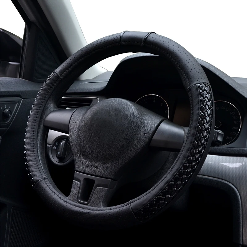 Sports Ice Silk Breathable Non-Slip Steering Wheel Cover for Most Shapes with A Diameter of 38cm Auto Parts 
Sports Ice Silk Breathable Non-Slip Steering Wheel Cover for Most Shapes with A Diameter of 38cm Auto Parts