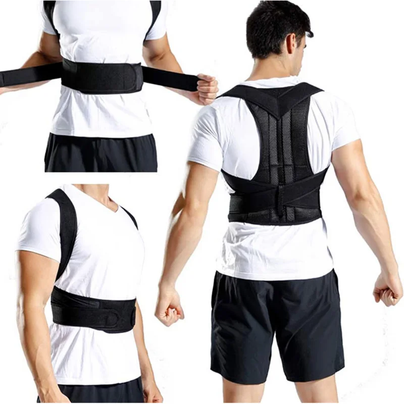 Adjustable Posture Corrector Back Support Shoulder Lumbar Brace Support Corset Back Belt For Men Orthodontic Band Dropshipping
Adjustable Posture Corrector Back Support Shoulder Lumbar Brace Support Corset Back Belt For Men Orthodontic Band Dropshipping