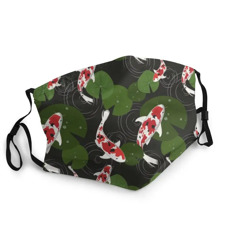 Ripple And Koi Fish Washable Mouth Face Mask Unisex Adult Craps Pattern Mask Anti Dust Haze Protection Cover Respirator Muffle 
Ripple And Koi Fish Washable Mouth Face Mask Unisex Adult Craps Pattern Mask Anti Dust Haze Protection Cover Respirator Muffle