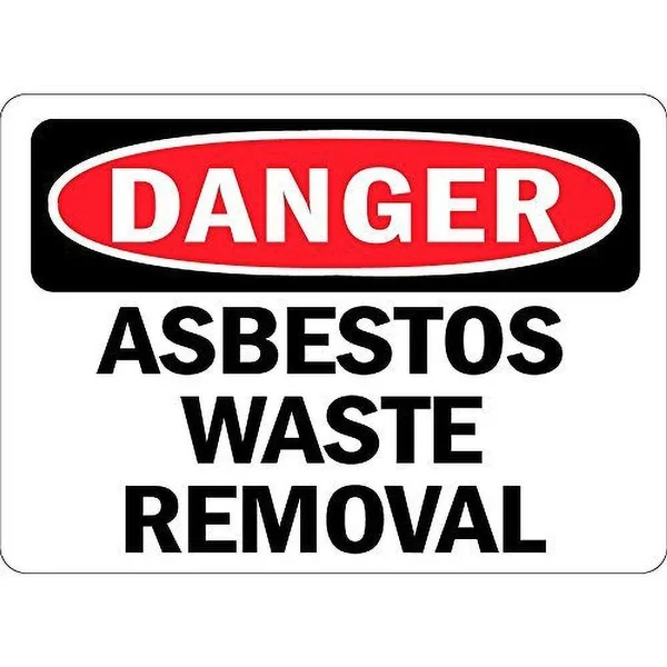 Danger Asbestos Waste Removal Retro tin sign nostalgic ornament metal poster garage art deco bar cafe shop
Danger Asbestos Waste Removal Retro tin sign nostalgic ornament metal poster garage art deco bar cafe shop