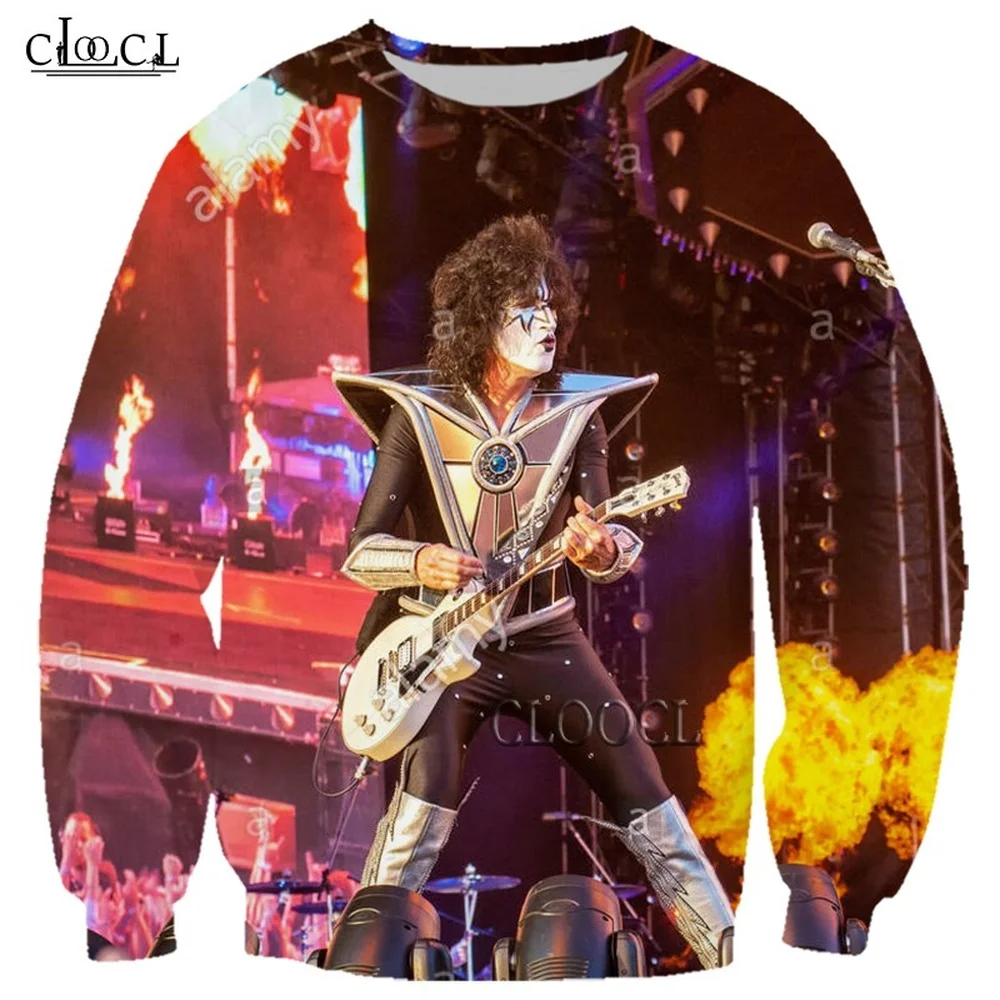 CLOOCL Newest Rock Singer KISS Band 3D Print Men Women Sweatshirts Harajuku Hip Hop Fashion Hot Selling Tracksuit Tops
CLOOCL Newest Rock Singer KISS Band 3D Print Men Women Sweatshirts Harajuku Hip Hop Fashion Hot Selling Tracksuit Tops