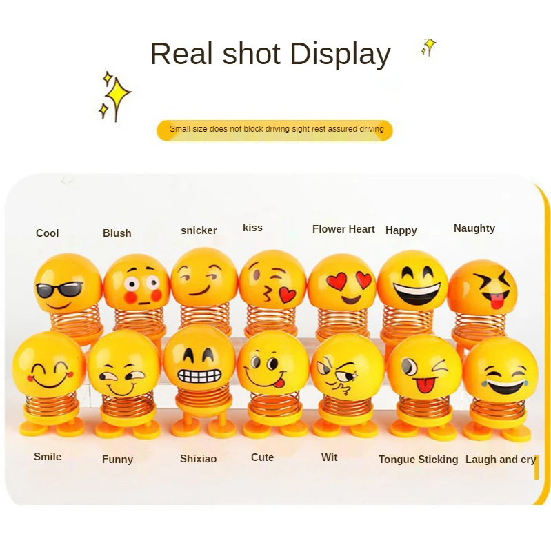 Funny Shaking Head Doll Small Ornaments Lovely Car Accessories Interior Doll Creative Car Toys Car Decoration Accessories
Funny Shaking Head Doll Small Ornaments Lovely Car Accessories Interior Doll Creative Car Toys Car Decoration Accessories