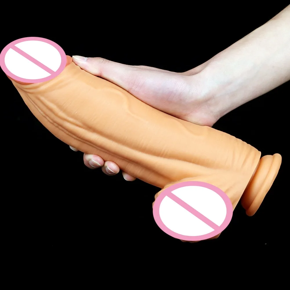 Huge Dildo Realistic Penis Women Lesbian Adultos Sex Toys Big Fake Dick Females Masturbation Erotic Tools Thick 2.9in | Красота и