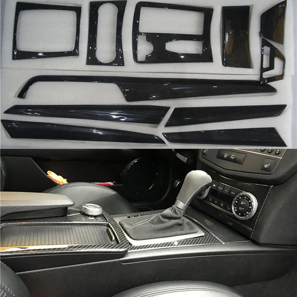 Для Mercedes-Benz W204/C200/C300/C63 2006-2013, углеродное волокно, интерьер автомобиля, центральное управление, наклейка, декоративная форма
Для Mercedes-Benz W204/C200/C300/C63 2006-2013, углеродное волокно, интерьер автомобиля, центральное управление, наклейка, декоративная форма