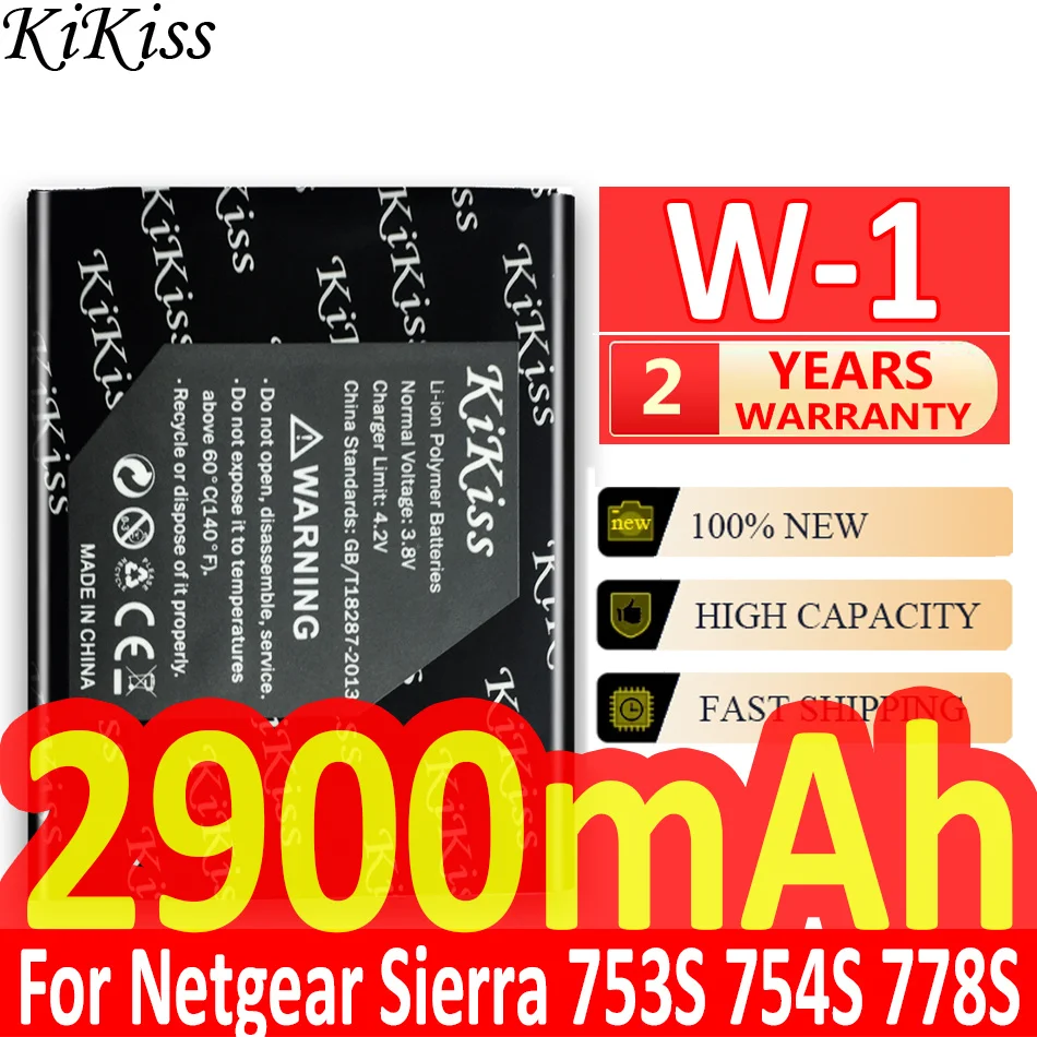 W-1 2900mAh Мобильный телефон заменяемый аккумулятор для Netgear Sierra 753S 754S 778S аккумулятор
W-1 2900mAh Мобильный телефон заменяемый аккумулятор для Netgear Sierra 753S 754S 778S аккумулятор