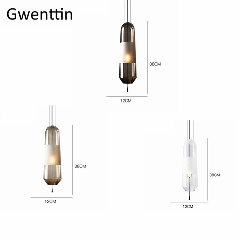 Modern Glass Pendant Lights Hanging Lamp for Dining Room Bedroom Led Light Fixtures Nordic Loft Industrial Home Decor Luminarias
Modern Glass Pendant Lights Hanging Lamp for Dining Room Bedroom Led Light Fixtures Nordic Loft Industrial Home Decor Luminarias