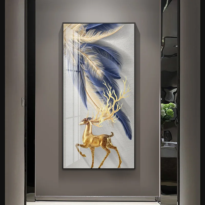 Modern Simplicity Lucky Deer Corridor Canvas Decorative Painting Poster Picture Album Photo Home Decor Wall Art Room Decoration
Modern Simplicity Lucky Deer Corridor Canvas Decorative Painting Poster Picture Album Photo Home Decor Wall Art Room Decoration